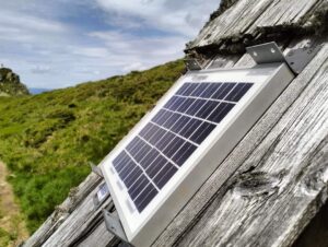 Сонячна панель під Говерлою