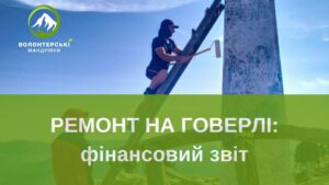 Звіт за витрати на ремонт стели