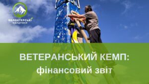 Звіт за витрати Ветеранського Кемпу під Говерлою